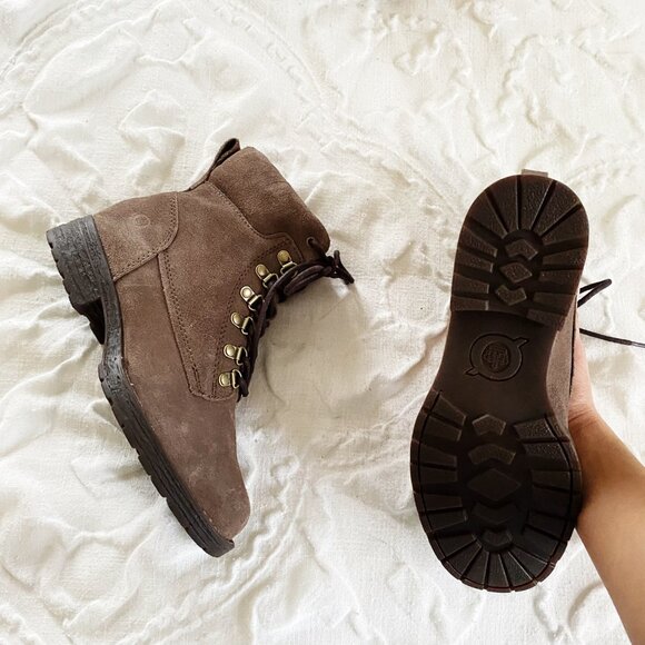 Born Codi Lace Up Boots Size 6 New - Picture 7 of 9